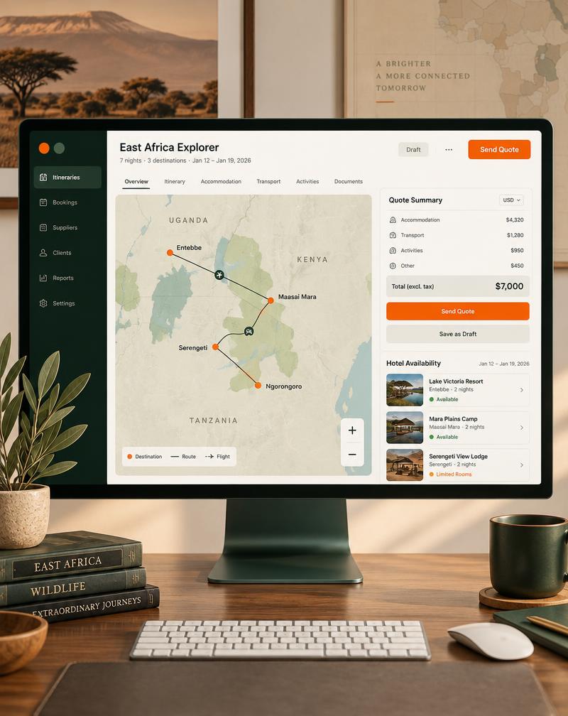 The Safiri quotation workspace